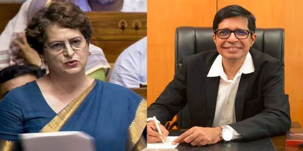 प्रियंका गांधी के. वी कामकोटी फाइल फोटो