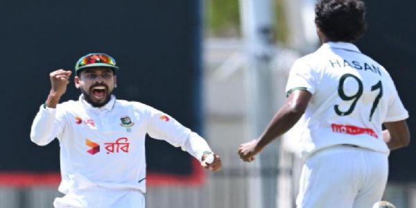 बांग्लादेश ने डार्विन टेस्ट में ऑस्ट्रेलिया को 7 विकेट से हराया बांग्लादेश ने डार्विन टेस्ट में ऑस्ट्रेलिया को 7 विकेट से हराया