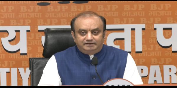 भाजपा सांसद और राष्ट्रीय प्रवक्ता सुधांशु त्रिवेदी