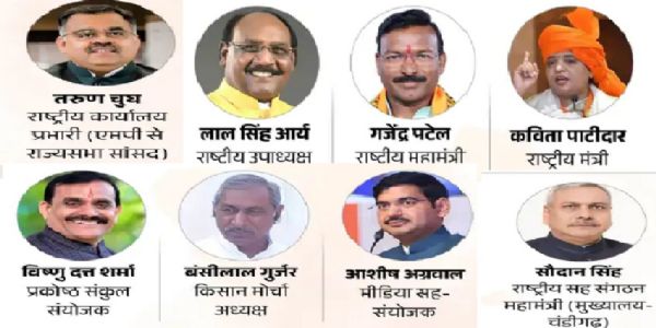 राष्ट्रीय कार्यकारिणी में शामिल मप्र के आठ नेता राष्ट्रीय कार्यकारिणी में शामिल मप्र के आठ नेता