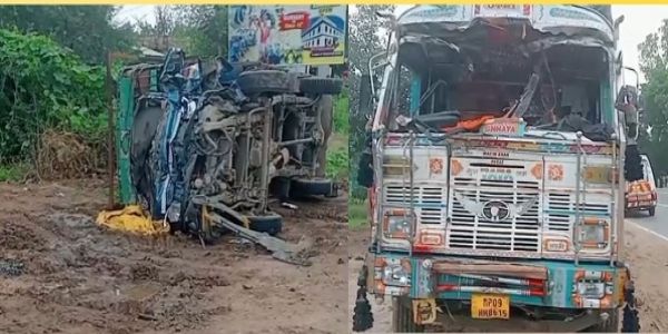 मप्र के भिंड में पिकअप-डंपर की भीषण भिड़ंत में 8 मजदूरों की मौत
