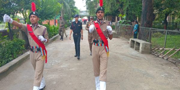 केजीके पीजी कॉलेज में एनसीसी प्रवेश प्रक्रिया संपन्न