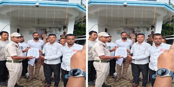 विकास धर हत्याकांड की जांच की मांग को लेकर श्रीभूमि जिला भाजपा का मुख्यमंत्री के नाम ज्ञापन