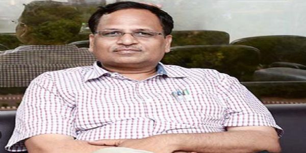 दिल्ली सरकार में पूर्व मंत्री सत्येंद्र कुमार जैन (फाइल फोटो)। दिल्ली सरकार में पूर्व मंत्री सत्येंद्र कुमार जैन (फाइल फोटो)।