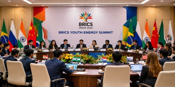 आठवें ब्रिक्स युवा ऊर्जा शिखर सम्मेलन 2026 का जारी फोटो आठवें ब्रिक्स युवा ऊर्जा शिखर सम्मेलन 2026 का जारी फोटो