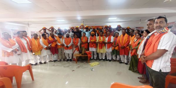 भाजपा कार्यालय सारण में संत रविदास जयंती पर समरसता संकल्प अभियान का आयोजन