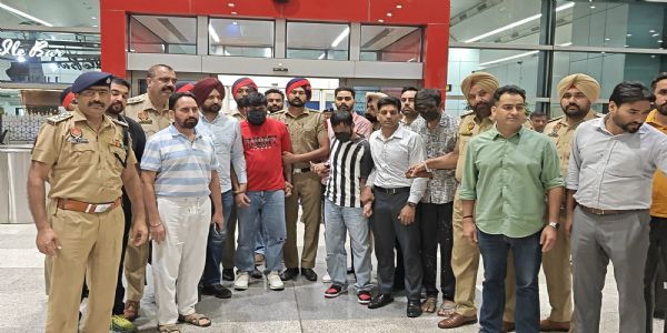 बंबीहा गैंग के खिलाफ पंजाब पुलिस की बड़ी कार्रवाई, मलेशिया से तीन वांछित आरोपी डिपोर्ट