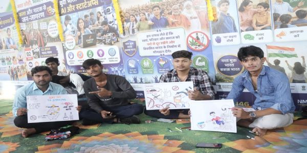 कटघोरा में युवाओं ने लिया नशामुक्त जीवन का संकल्प