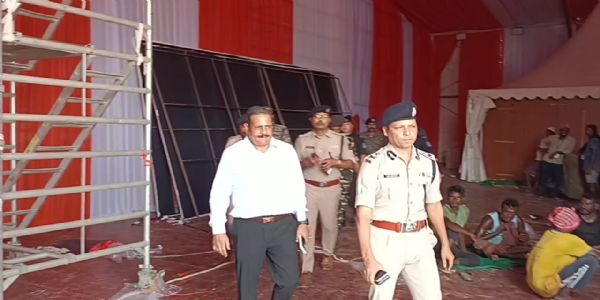 सिलीगुड़ी आ रहे हैं अमित शाह, कावाखाली मैदान में तैयारियां तेज