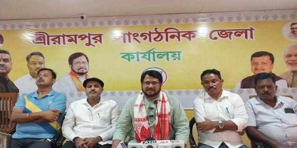 श्रीरामपुर सांगठनिक जिला भाजपा अध्यक्ष सुमन घोष ने गिनवाई भाजपा सरकार की 100 दिन की उपलब्धियां