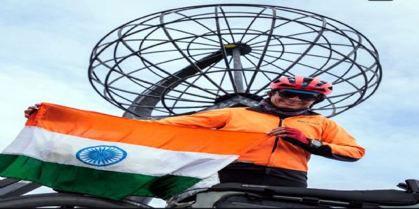 हिसार के निशांत मेहता ने रचा इतिहास, साइकिल से 4000 किलोमीटर की नॉर्थकेप-4000 चुनौती को पूरा किया