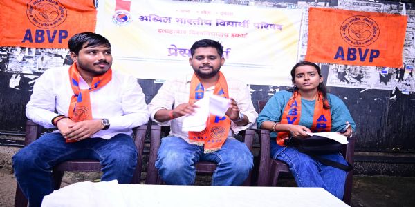 इलाहाबाद विश्वविद्यालय में छात्रहित की समस्याओं का समयबद्ध हाे समाधान : आलोक त्रिपाठी