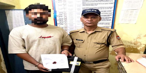शादी समारोह में हर्ष फायरिंग करने वाला वांछित गिरफ्तार, पिस्टल बरामद