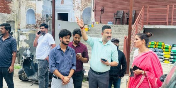मेलाधिकारी ने बैरागी कैंप, दक्षद्वीप व कनखल क्षेत्र का किया निरीक्षण, कार्यों में तेजी के निर्देश