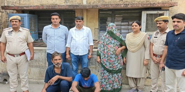 ज्वेलरी कारखाने में सेंध लगाने वाले गिरोह का भंडाफोड़