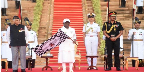राष्ट्रपति द्रौपदी मुर्मु ने पीबीजी ‘सोल्जराथॉन’ को वर्चुअल माध्यम से दिखाई हरी झंडी