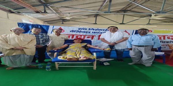 संत निरंकारी फाउंडेशन के शिविर में 37 यूनिट रक्त संग्रहित