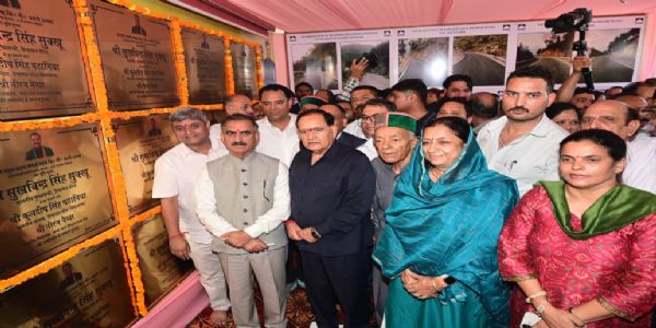 मुख्यमंत्री सुक्खू ने चंबा को दी 333 करोड़ रुपये की परियोजनाओं की सौगात