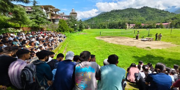 तृतीय भारत आरक्षित वाहिनीपंडोह में हिमाचल प्रदेश पुलिस भर्ती कोचिंग कैंप का शुभारंभ