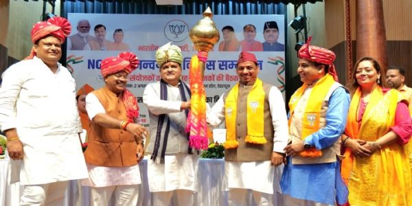 भाजपा के एनजीओ समन्वय एवं विकास सम्मेलन में सामाजिक संस्थाओं के सहयोग पर जोर