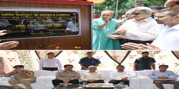 मुख्य सचिव ने माता कात्यानी भगवती स्थापना काकरान में धर्मशाला जीर्णोद्धार की आधारशिला रखी