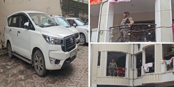 रियल एस्टेट कारोबार से जुड़े कारोबारियों के ठिकानों पर ईडी की दबिश रियल एस्टेट कारोबार से जुड़े कारोबारियों के ठिकानों पर ईडी की दबिश