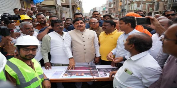 मुख्यमंत्री डॉ. यादव ने सिंहस्थ-2028 के तहत उज्जैन में किए जा रहे निर्माण कार्यों का किया निरीक्षण