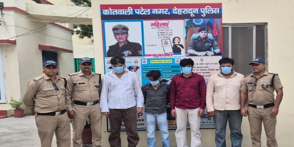 पटेलनगर में फायरिंग मामले में चार गिरफ्तार, दोनों पक्षों पर मुकदमा