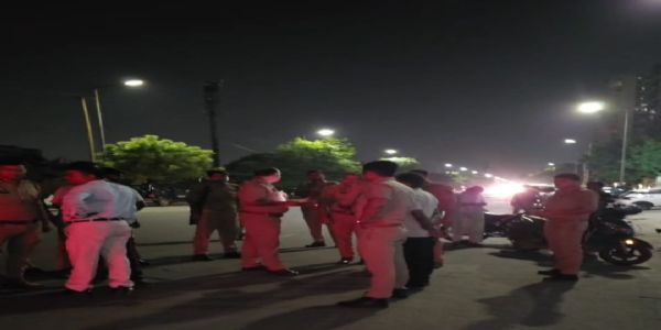 आवासीय सोसायटी में ऊंचाई से गिरकर घरेलू सहायिका की मौत