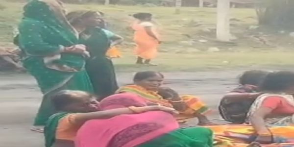 हाइवा की चपेट में आने से एक की मौत