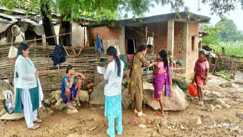 बालाघाट में प्रभावित ग्रामों में चलाया जा रहा जांच अभियान