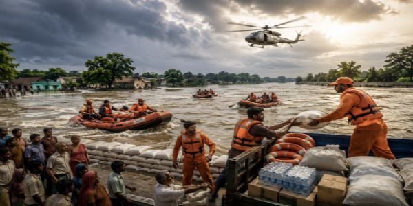 बाढ़ प्रभावितों के लिए प्रशासनिक मशीनरी पूरी तरह सक्रिय, सीएम योगी के निर्देश पर राहत-बचाव कार्य तेज