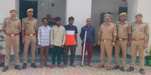 रामनगर पुलिस ने किया चौकीदार हत्याकांड का खुलासा,चार हत्यारोपित गिरफ्तार