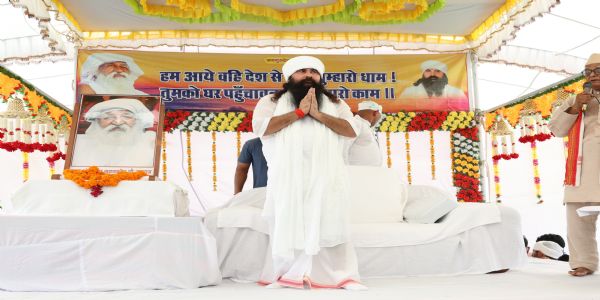 शाकाहार और नशामुक्ति का संदेश लेकर पटेहरा पहुंचे संत पंकज महाराज