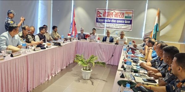 नेपाल भारत सीमा सुरक्षा बैठक नेपाल भारत सीमा सुरक्षा बैठक