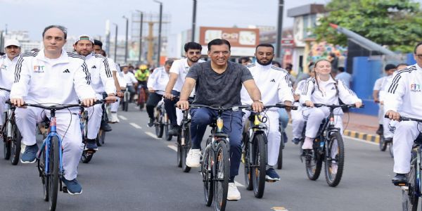 केंद्रीय खेल मंत्री डॉ. मनसुख मांडविया (@मनसुख मांडविया सोशल मीडिया एक्स) केंद्रीय खेल मंत्री डॉ. मनसुख मांडविया (@मनसुख मांडविया सोशल मीडिया एक्स)