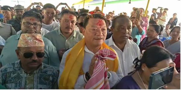 गोजमुमो सुप्रीमो बिमल गुरुंग ने पहाड़ की स्थायी समाधान को लेकर जताई उम्मीद