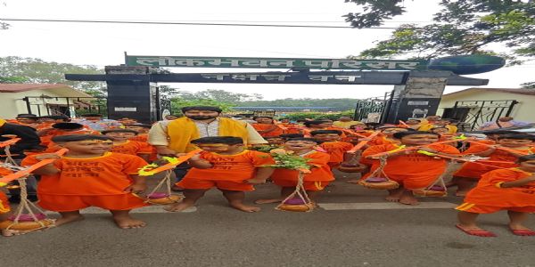‘बोल बम’ के जयघोष से गूंजा रांची, नन्हे कांवड़ियों ने निकाली भव्य बाल कांवड़ यात्रा