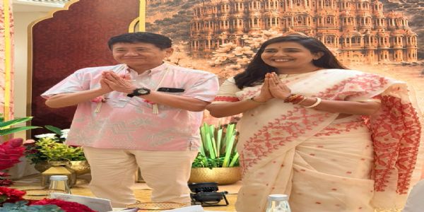जापान के कोफू शहर के मेयर युइची हिगुची पहुंचे जयपुर, पूर्व महापौर ने किया स्वागम
