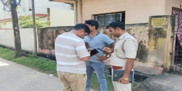 उलीडीह में दिनदहाड़े महिला से दो लाख की चेन झपटी, सीसीटीवी से बदमाशों की तलाश