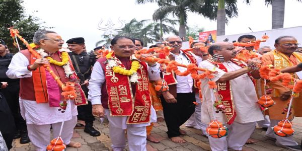 भक्ति, संस्कृति और सामाजिक समरसता का अनुपम संगम है कांवड़ यात्रा :  मुख्यमंत्री साय