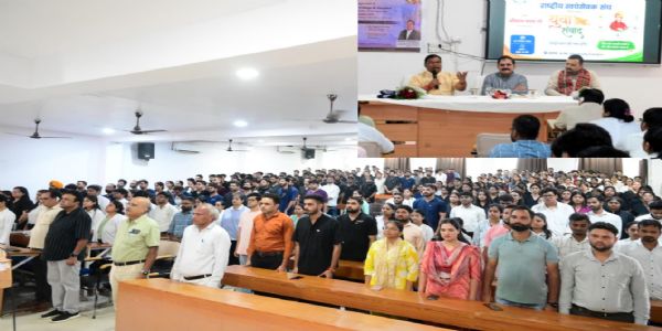 के.एम. विश्वविद्यालय में आरएसएस ने युवा डॉक्टरों को दिलवाया राष्ट्र निर्माण का संकल्प