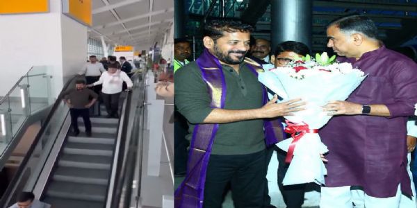 ब्रिटेन यात्रा पूरी कर हैदराबाद लौटे मुख्यमंत्री रेवंत रेड्डी, शैक्षणिक संस्थानों से सहयोग की बनी सहमति