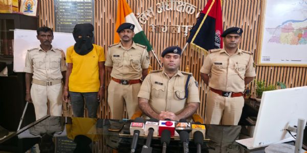 ब्राउन शुगर के साथ एक अपराधकर्मी गिरफ्तार