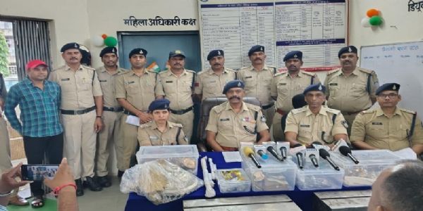 मप्रः धार्मिक स्थलों में चोरी की घटनाओं का खुलासा, प्रतिमाएं, आभूषण एवं अन्य सामग्री जब्त