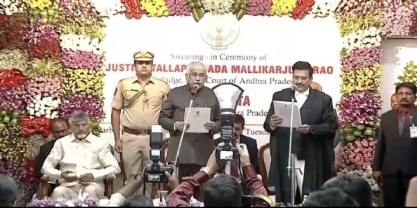 पूर्व न्यायाधीश मल्लिकार्जुन राव ने आंध्र प्रदेश के लोकायुक्त के रूप में शपथ ली