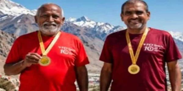 कोंडागांव के दो बुजुर्ग धावकों का हौसला: 11,500 फीट की ऊंचाई पर लद्दाख मैराथन में दौड़ेंगे 42 किमी.