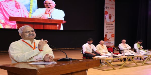 राष्ट्रीय स्वयंसेवक संघ के अखिल भारतीय प्रचार प्रमुख सुनील आंबेकर का छायाचित्र राष्ट्रीय स्वयंसेवक संघ के अखिल भारतीय प्रचार प्रमुख सुनील आंबेकर का छायाचित्र