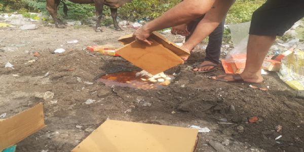 रक्षाबंधन से पहले फागी-रेनवाल मांजी में खाद्य सुरक्षा टीम ने कराई 125 किलो दूषित मावा-मिठाइयां नष्ट