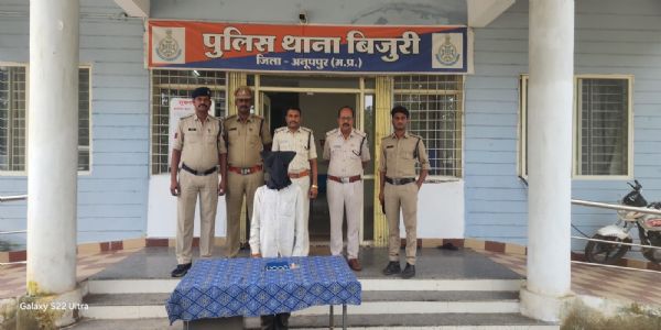अनूपपुर: चोरी का चौथा आरोपी गिरफ्तार, 28 हजार के गहने बरामद, 10 दिन पहले हुई थी चोरी